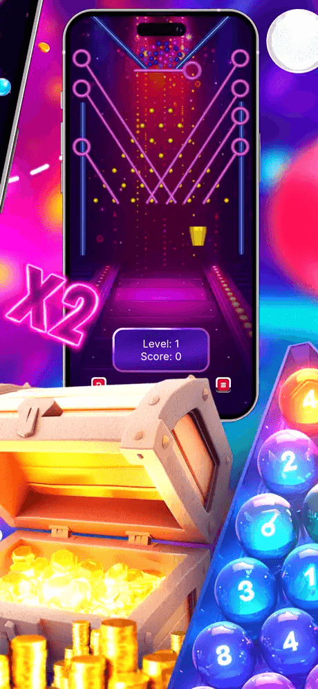 Plinko Ball Stake Screenshot